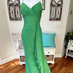 Green/Lame Gown
